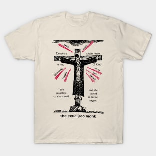 The Crucified Monk T-Shirt